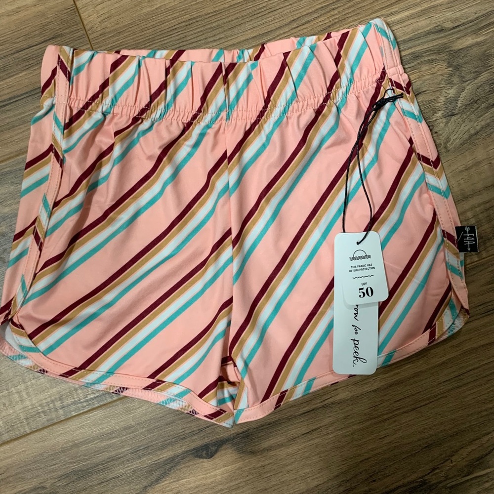 Girl’s Feather 4 Arrow Board Shorts